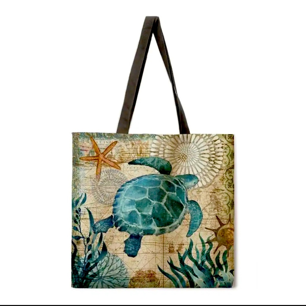 NEW!!! Turtle Tote Bag..
